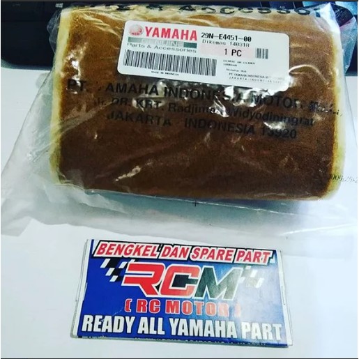 ELEMENT AIR CLEANER BUSA FILTER UDARA RXKING RX KING RXK ORI ORIGINAL YAMAHA YGP ASLI 29N-E4451-00