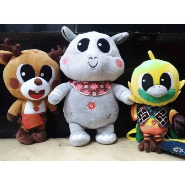 Boneka Maskot Asian Games 2018 Plush Original