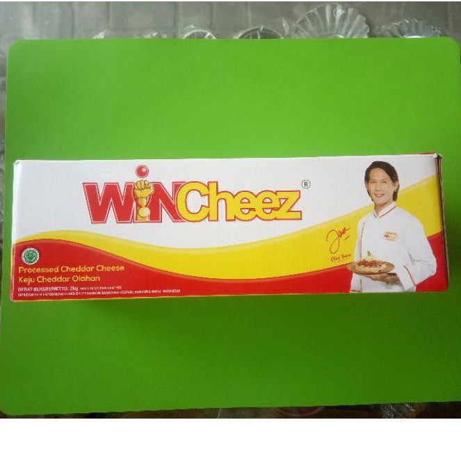 

Keju Cheddar Win Cheez 2 Kg