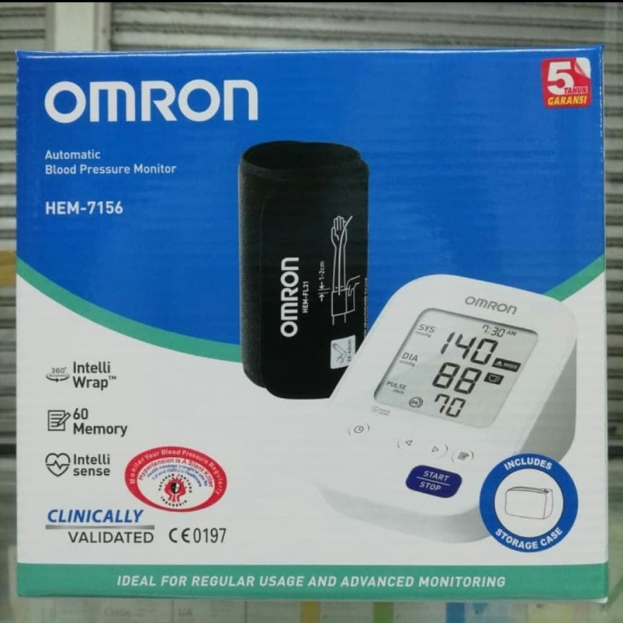 Tensimeter Digital OMRON Hem 7156 - Automatic Blood Pressure Monitor