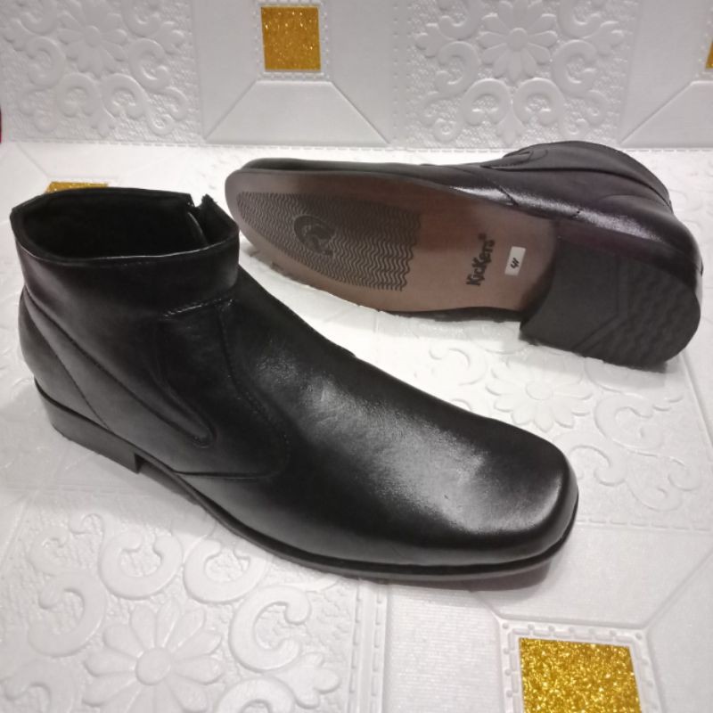 Sepatu Boot Pria  Kulit Asli/Sepatu Formal Pria/Pantofel Kerja Pria