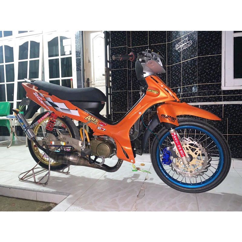 Knalpot D2T Jogjakarta Original FIZR FORCE1 Sleep Engine Underbone Galvanis Almu Original Jogja Knal