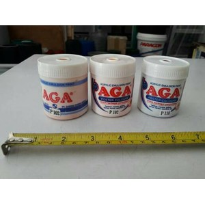 

Cat AGA. warna standart.cat acrylic. Cat poster. cat spanduk. 100 cc