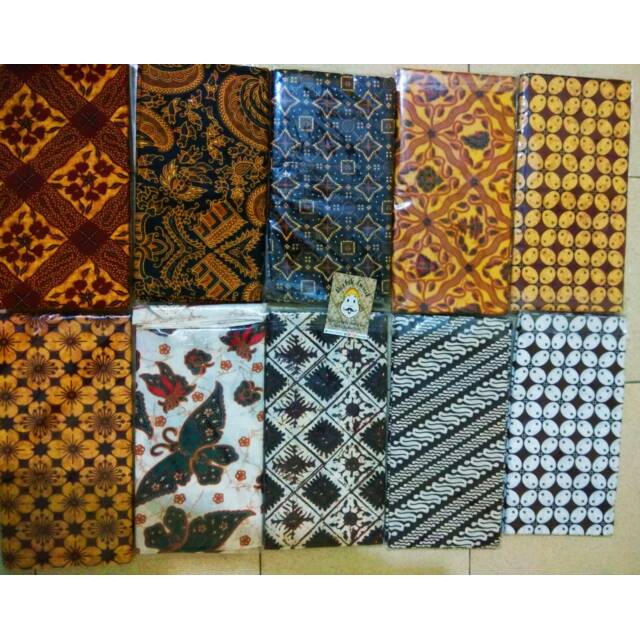 Kain Batik Jarik Sogan Parang Sidomukti Kupu Seragaman Kebaya Mantenan Seserahan Grosir Jogja Solo