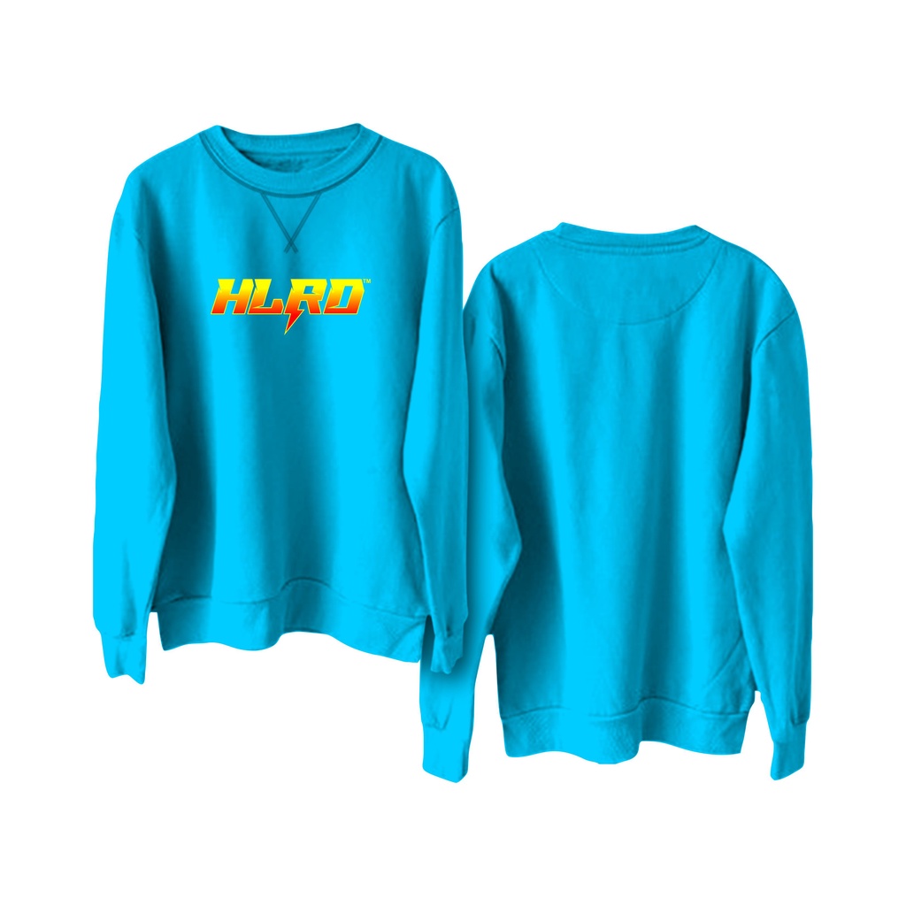 Holyrider Sweter Basic Print Gradasi HLRD || Crewneck sweatshirt sablon DTF II SIZE M - XXL ( Pria &amp; Wanita )