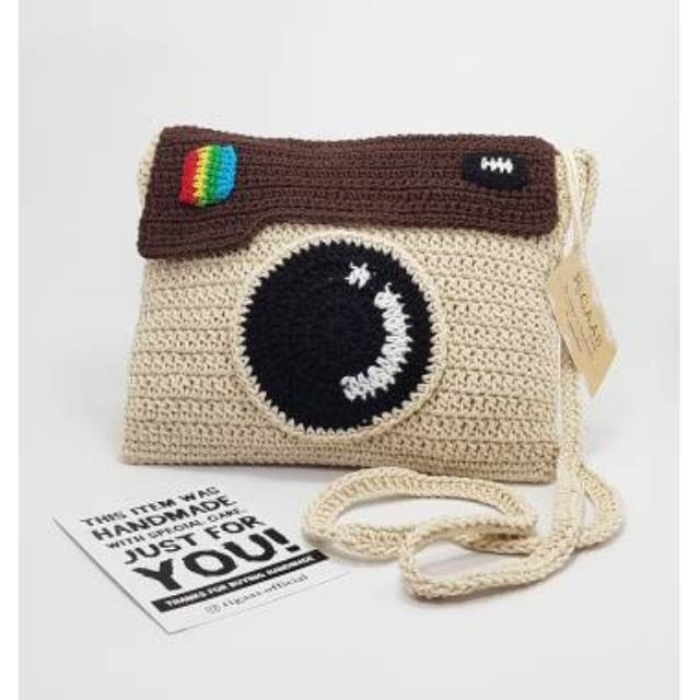  Tas  Rajut  Instagram Sling  Bag  Instagram Rajut  Shopee 