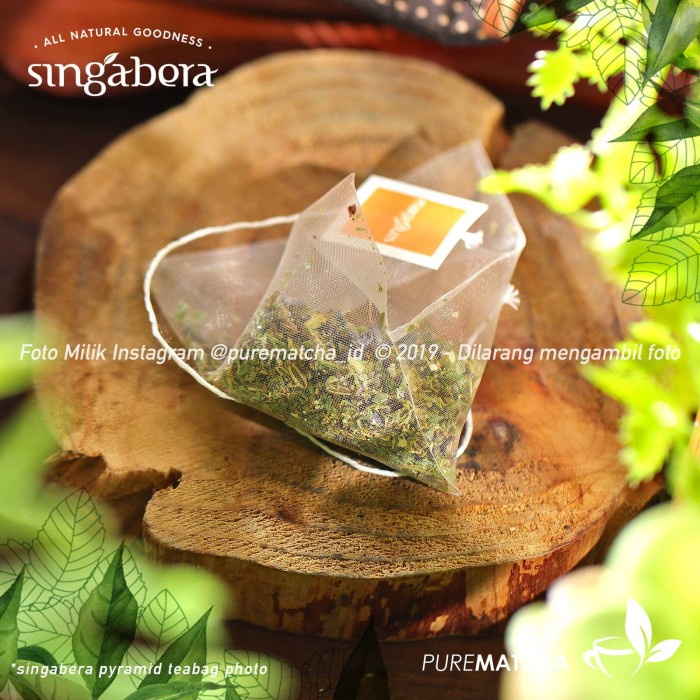 

B062 Singabera - Sare Moonlight 1Tb Sample Teh Chamomile Lavender Tisane g054S