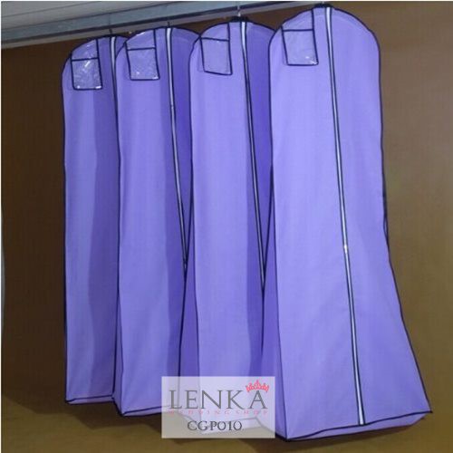 [BISA COD] COVER GAUN PENGANTIN PERNIKAHAN PESTA MODERN UNGU CGP010