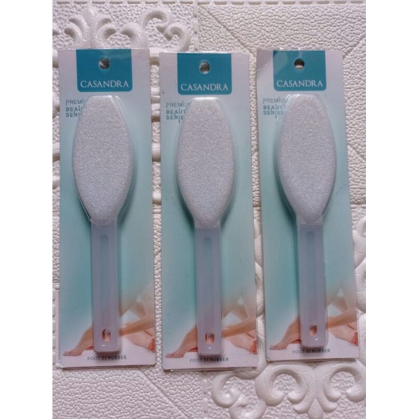 FOOT SCRUBBER CASANDRA / AMPLAS KAKI/PENGHALUS TUMIT KAKI