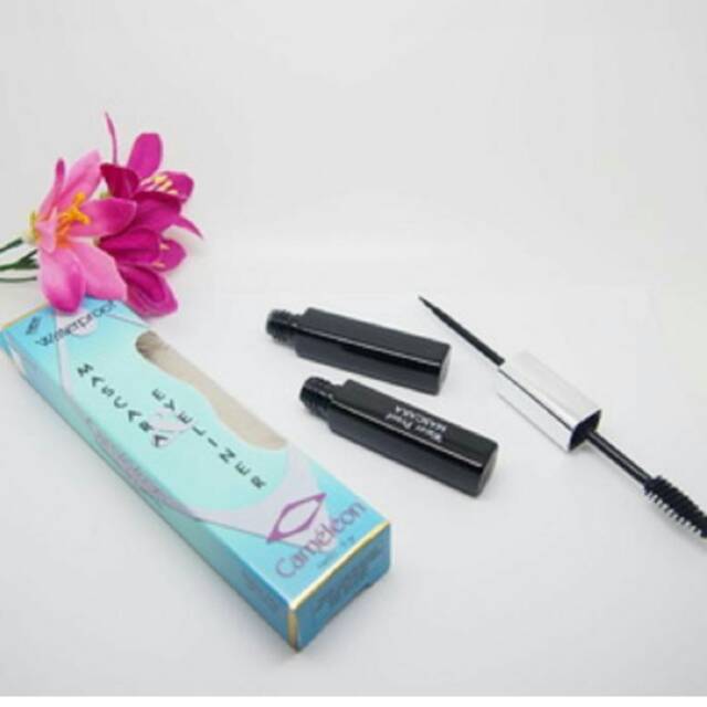 Cameleon hitam 2in 1 mascara eyeliner