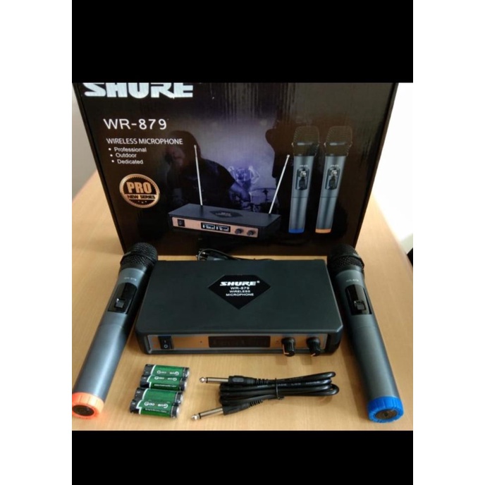 Mic microphone wireless Shure wr 889 Handheal