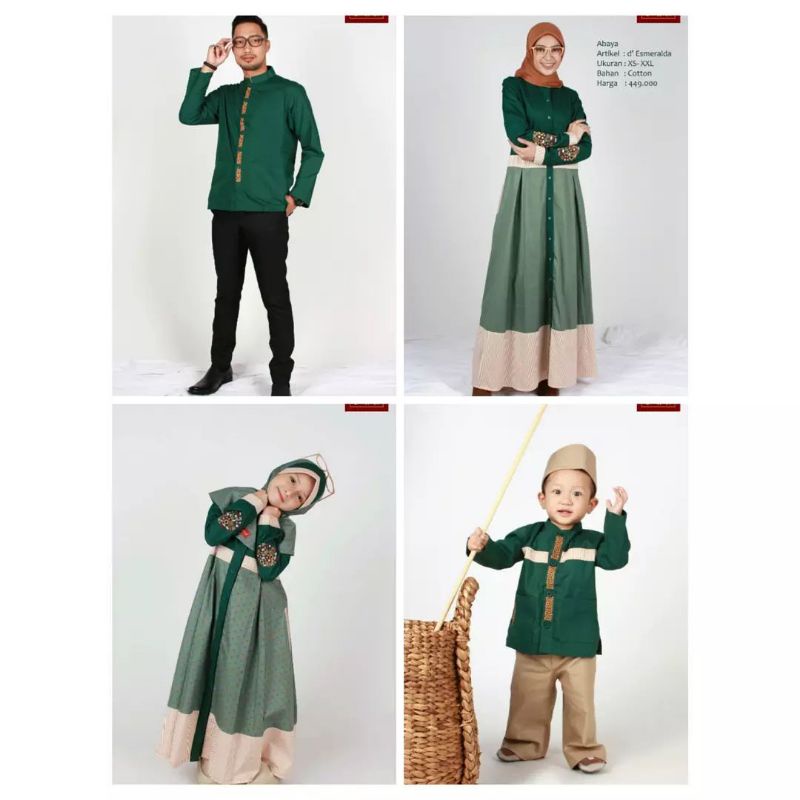 Sarimbit D Esmeralda/sarimbit dannis terbaru/sarimbit dannis/baju dannis