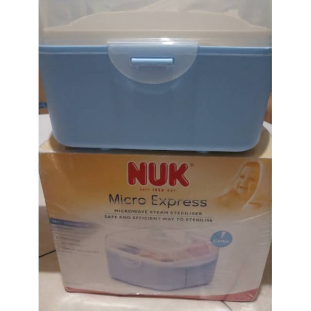 nuk microwave express steriliser