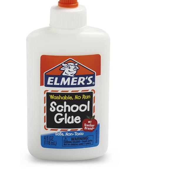 

➷ Elmer's Washable White School Glue 4 fl oz / 118ml ❆