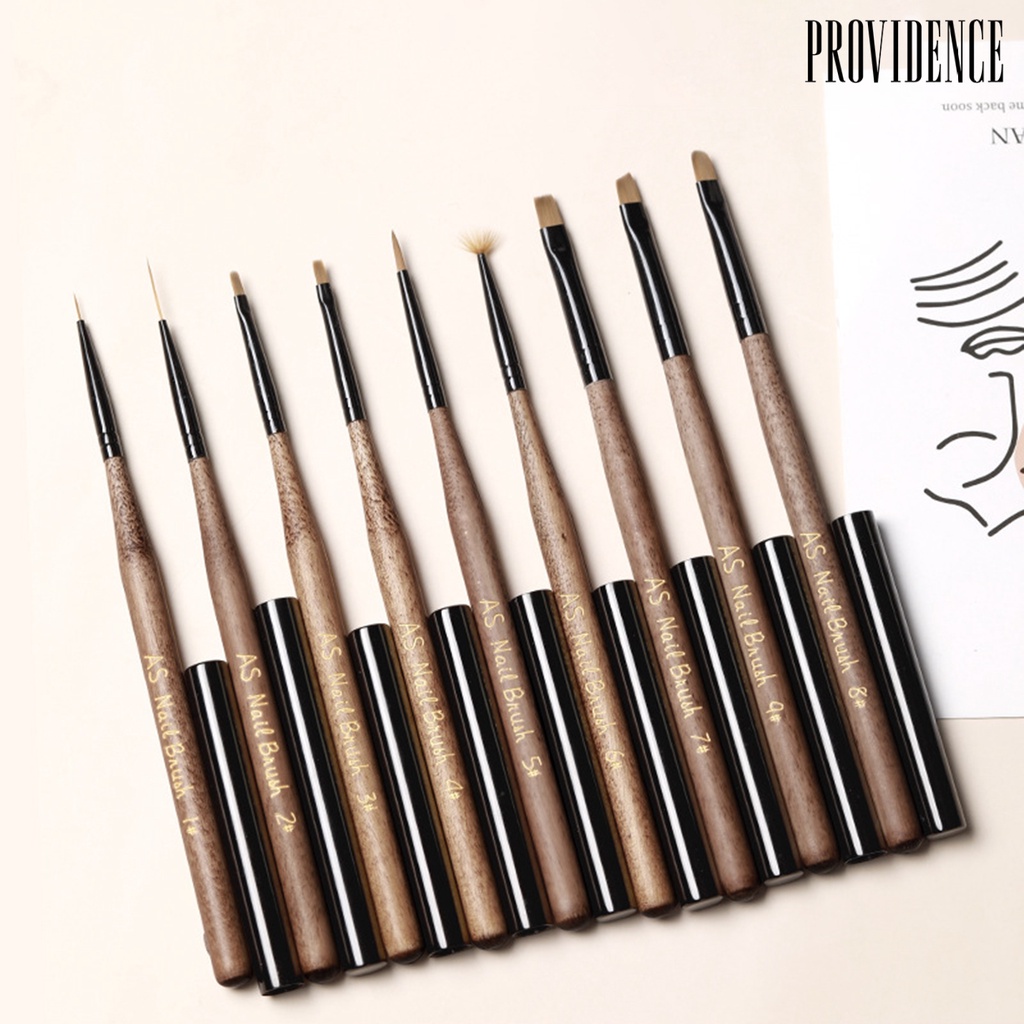 Providence Brush Liner Kuku Anti Slip Reusable Untuk Manicure / Nail Art Diy