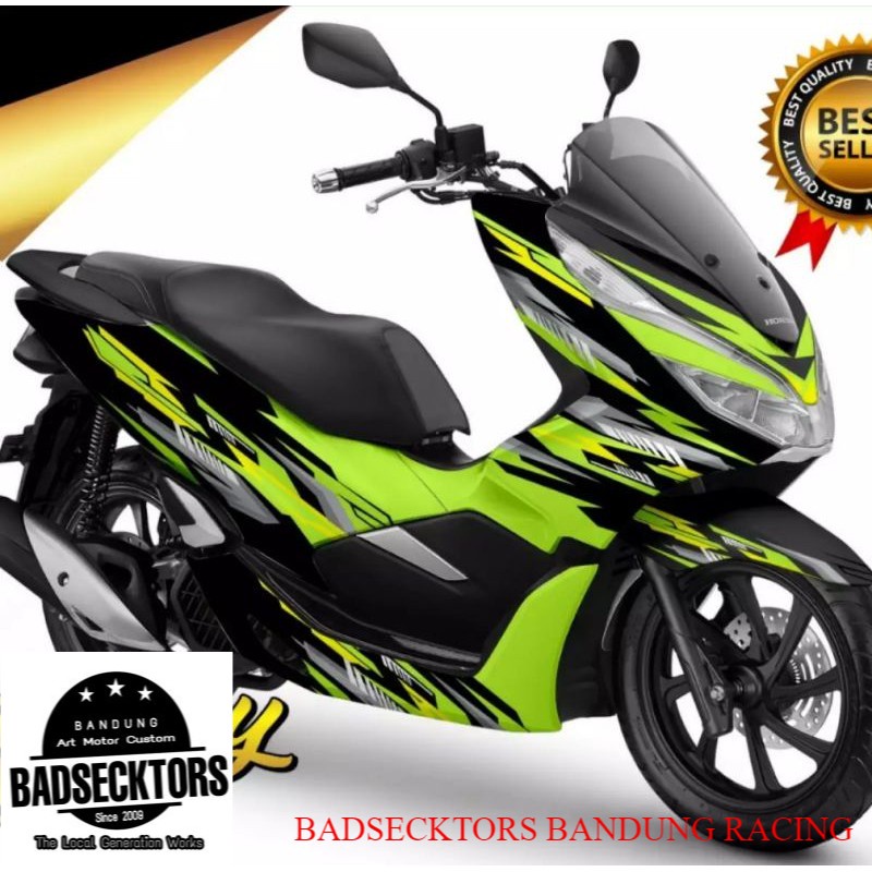 Decals Honda PCX 150 motif Grafis keren