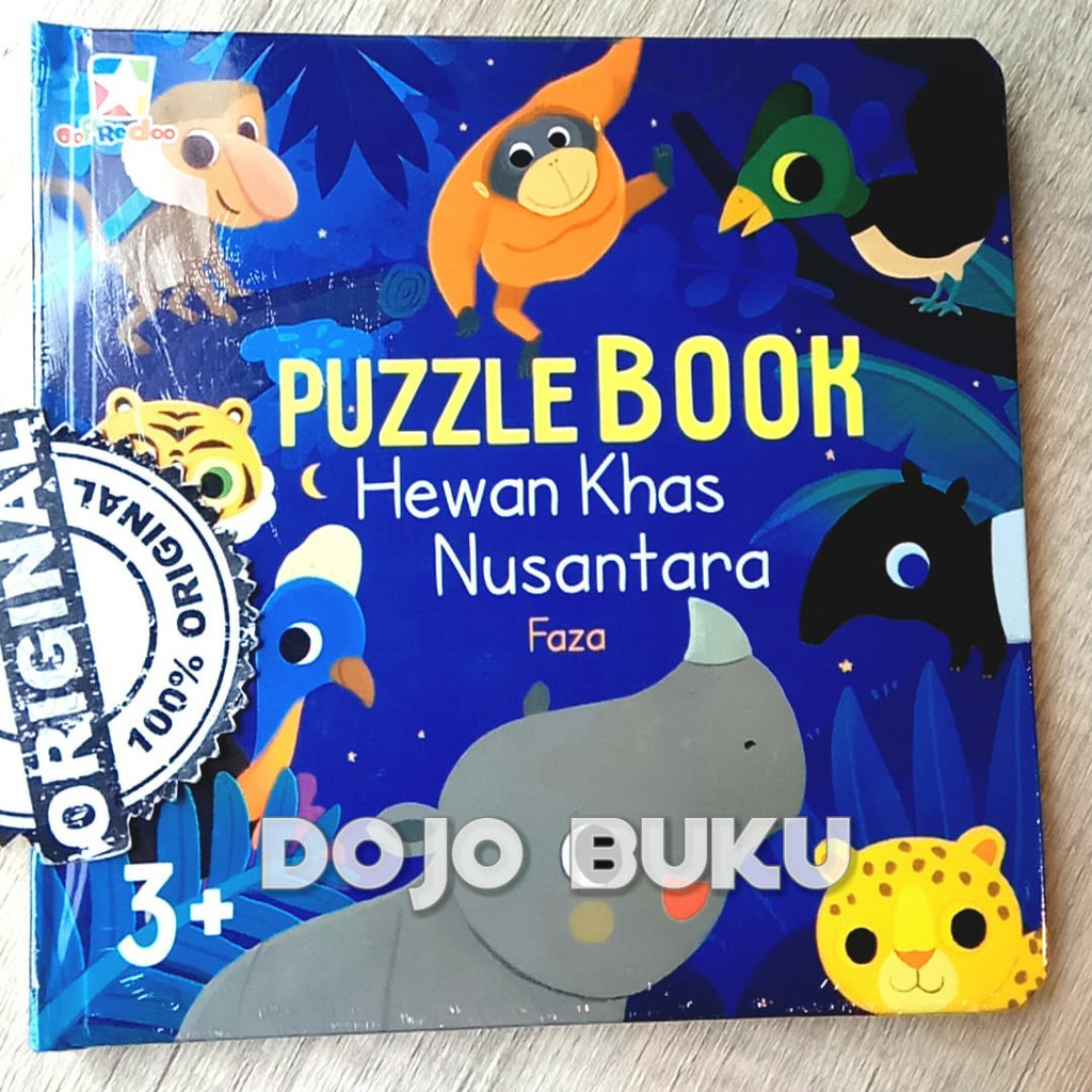 Opredo Puzzle Book - Hewan Khas Nusantara by Fatimah Zahra