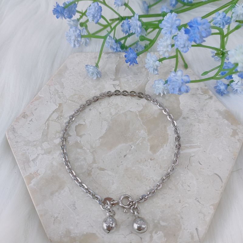 GELANG PERAK/SILVER RANTAI PREMAN POLOS