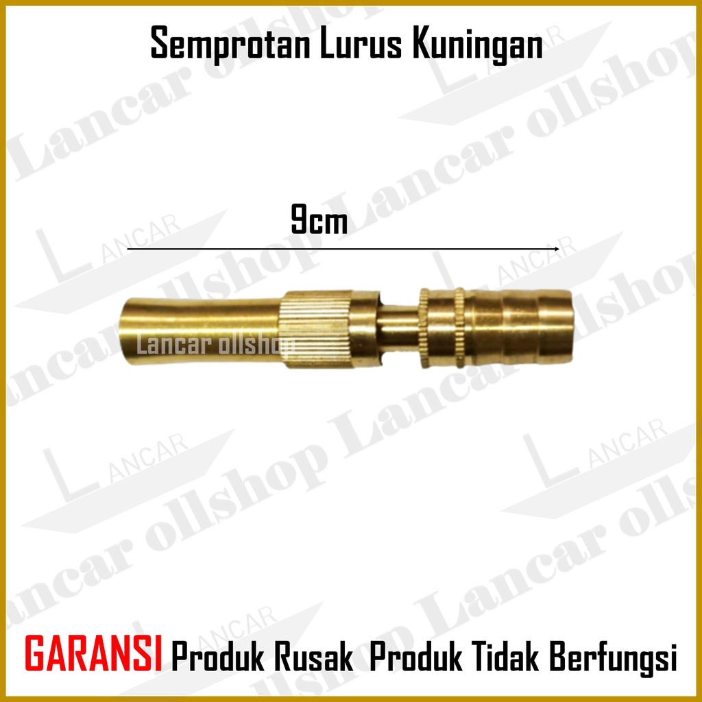 Semprotan Air Lurus Kuningan / Semprotan Air Taman / Semprotan motor - Semprotan mobil