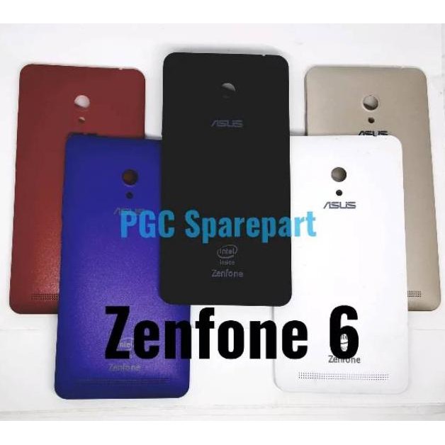 Backdoor Polos Asus Zenfone 6 A600 A600cg T00g A601cg Z002 Tutup Casing Belakang Back Case Cover Shopee Indonesia