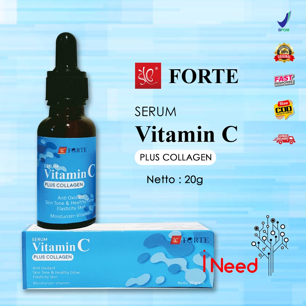 (INEED) ( BIRU ) SYB FORTE SERUM VIT C PLUS COLLAGEN