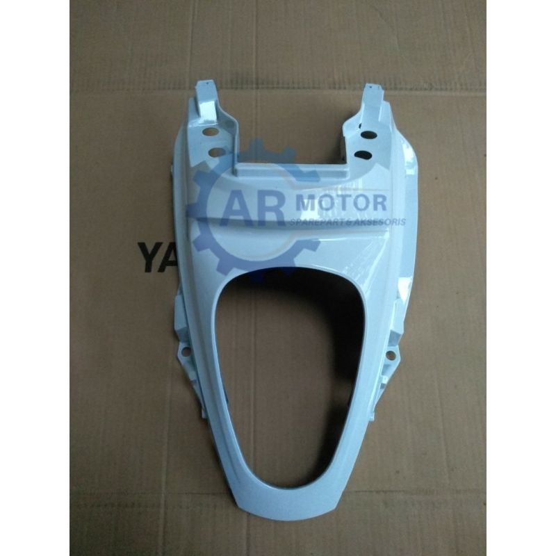 COVER LAMPU BELAKANG / PANEL LAMPU BELAKANG SCOOPY KARBU PUTIH