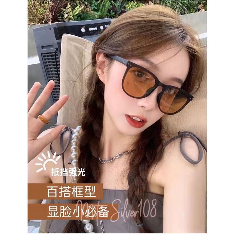 [MS108] KM 04 - Kacamata Hitam Terbaru bisa di LIPAT( TANPA BOX/POUCH ) Sunglasses Anti-UV Wanita Pria Import Kacamata Fashion