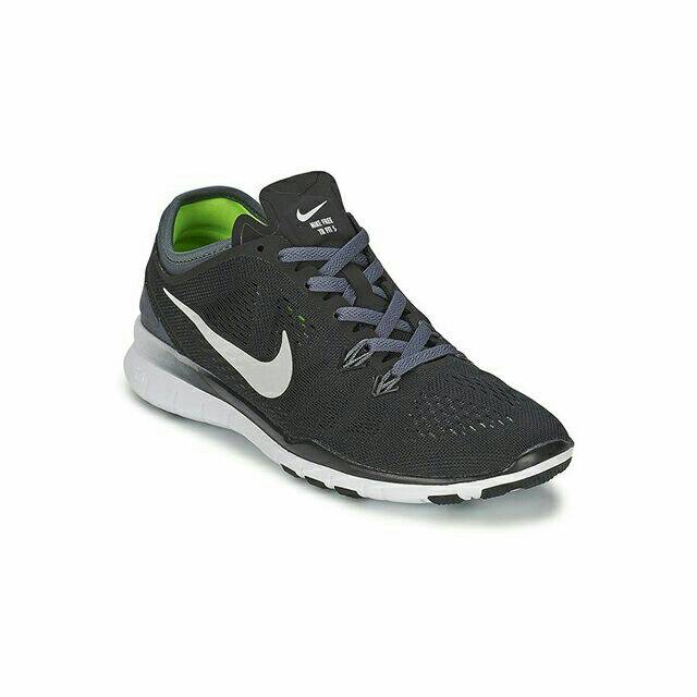 Nike Free 5.0 TR FIT 5 - Hitam-Abu Original | Size 37.5