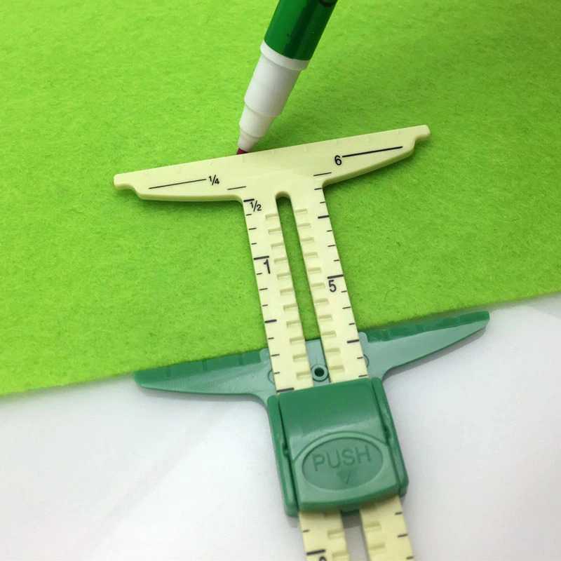 

HIXU Penggaris Ukur Jahit Sliding Sewing Measuring Ruler - ST-A23