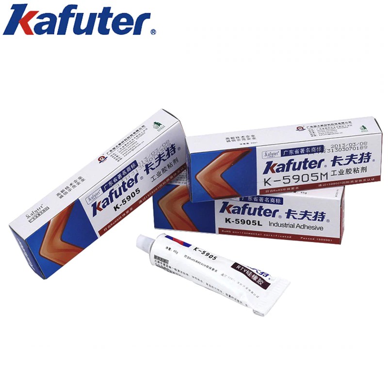 2pcs Kafuter 45g K-5905 secondary optical lens glue LED light source transparent sealant