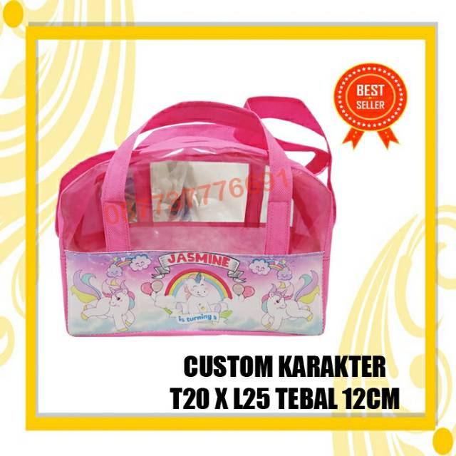 SOUVENIR TAS ULTAH MIKA BTS/GOODIE BAG MIKA BUSUR BTS-1