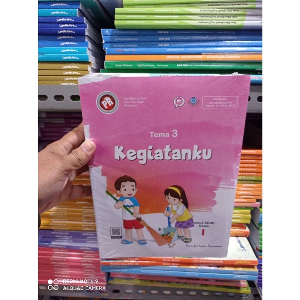 New Buku PR Tematik Kelas 1 Tema 3 Intan Pariwara