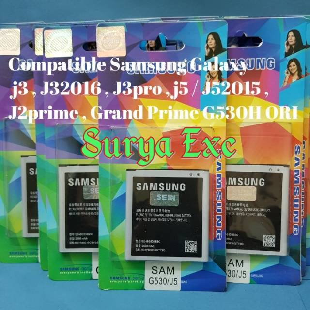 Baterai Samsung Galaxy Grand Prime G530H G530 Sm-G530H /J5