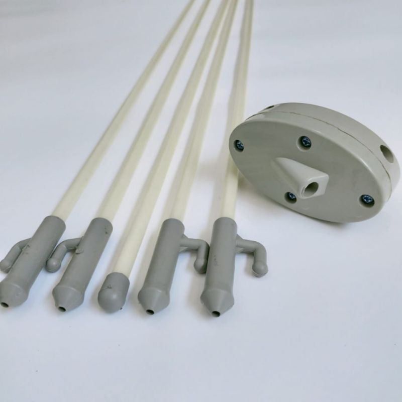 X BANNER PUTIH GADING/KAKI X BANNER PUTIH POLOS SARUNG ORANGE UK 60CM