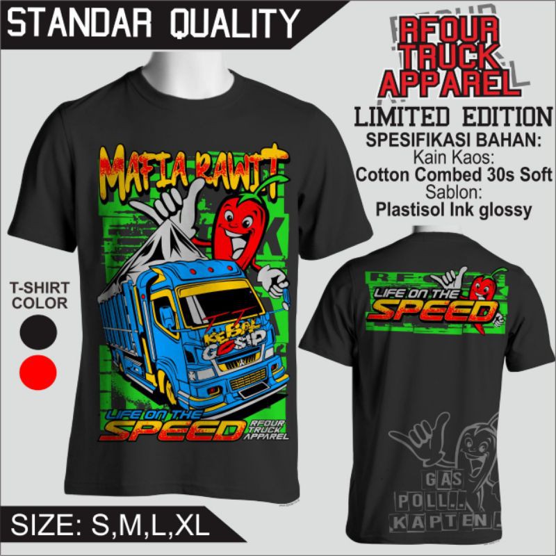 KAOS DEWASA TRUCK /KAOS TRUCK OLENG / KAOS TRUCK MANIA/ KAOS DISTRO / KAOS GAMBAR TRUCK