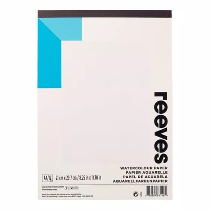 

REEVES Watercolour Pad/Buku Cat Air A4/A3 190gsm