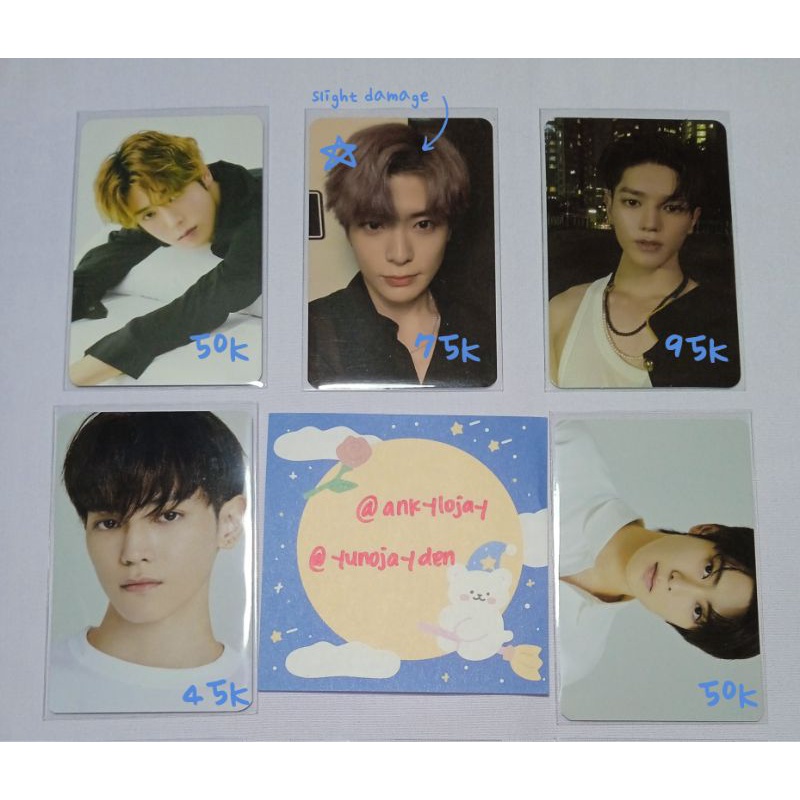 PHOTOCARD JAEHYUN SG21 WELKIT 2019 TAEYONG SEOUL CITY PHOTOPACK SG22 NCT