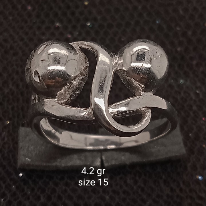 Cincin Emas 17K - 4.2 gr Kadar 750 - 1263