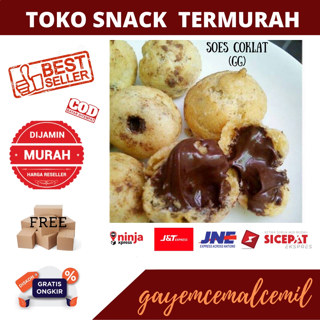 

/klat/kue kering/GG/olahan coklat/jajanan murah/cemilan murah/1KG/SOES GG/biskuit kering/biskuit kering coklat