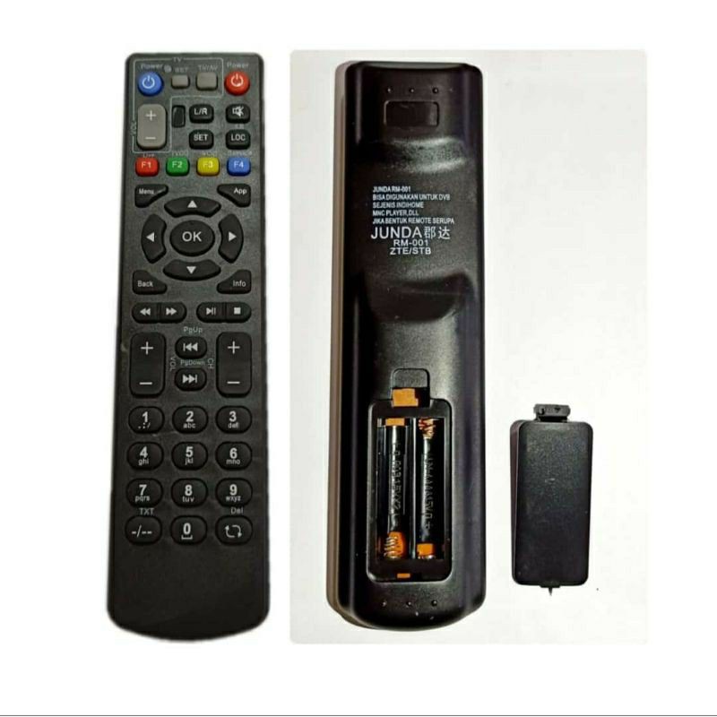 Remot Remote STB IndiHoy ZT3 B-860H B-760H B700v5 Junda RM-001