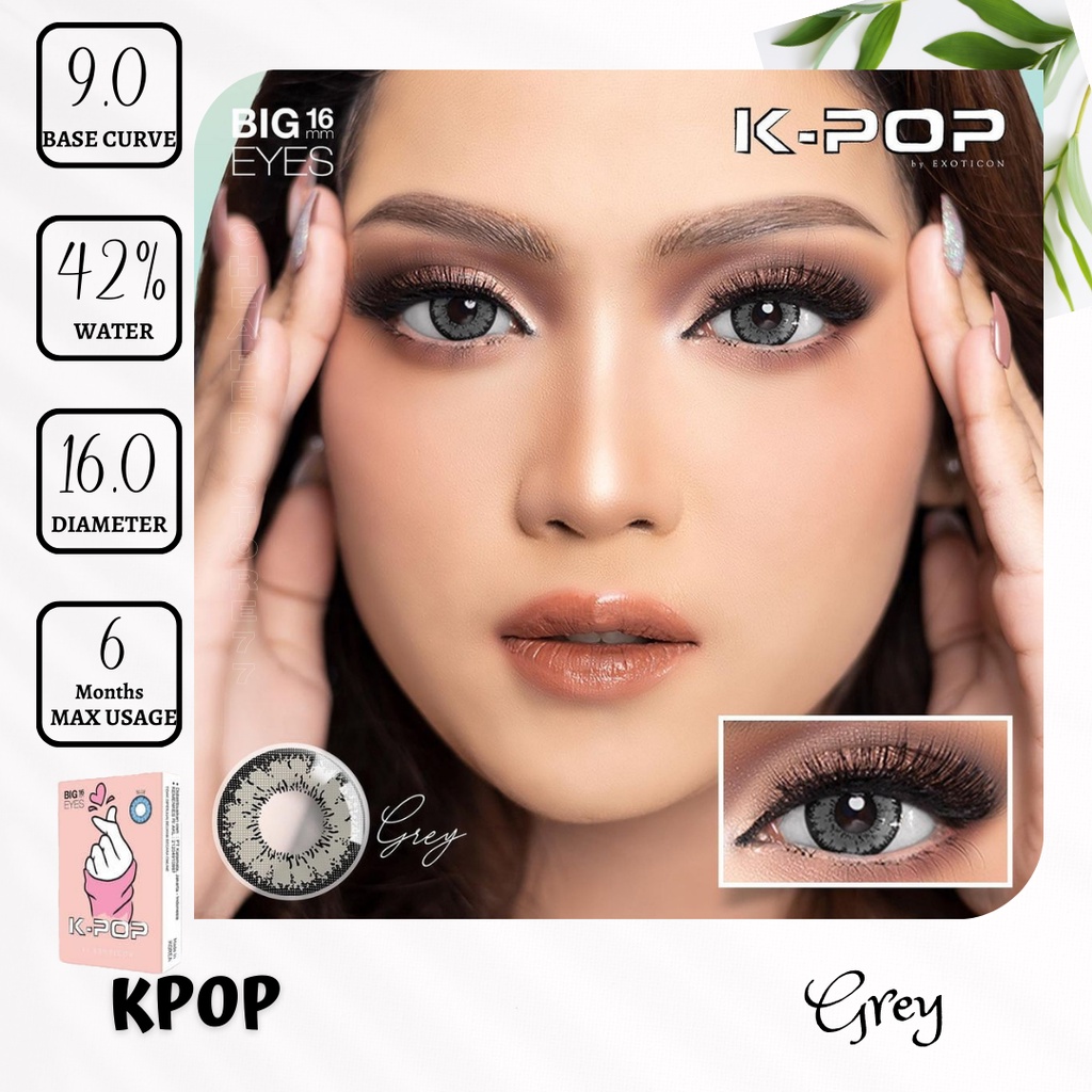 SOFTLENS X2 KPOP | K-POP | K POP MINUS (-0.50 sd-2.75) DIA. 16.00 mm | BEST SELLER BIG EYES