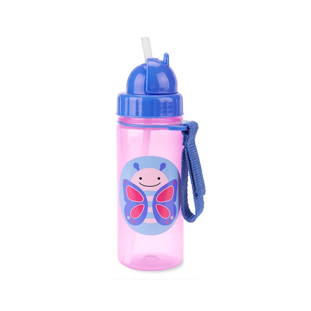 [PROMO] Skip Hop Zoo Straw Bottle Butterfly Botol Minum 350ml