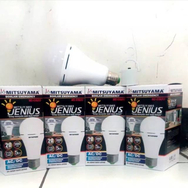 Bolam LED emergency 20W jenius MS-E1820 MITSUYAMA