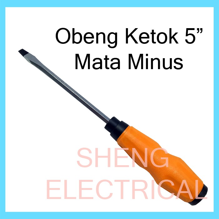 Obeng Ketok (-) Mata Minus Min Screwdriver