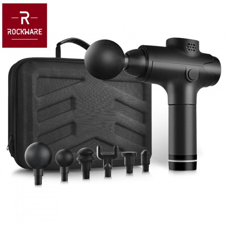 ROCKWARE RW-EM003 - Body Muscle Massage Gun With LCD