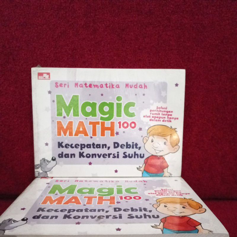 Buku Bimbel - Magic Math 100 (Kecepatan, Debit dan Suhu Konversi Suhu)