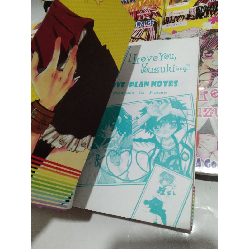 i love Suzuki kun 1-18 end  + fan book + note book