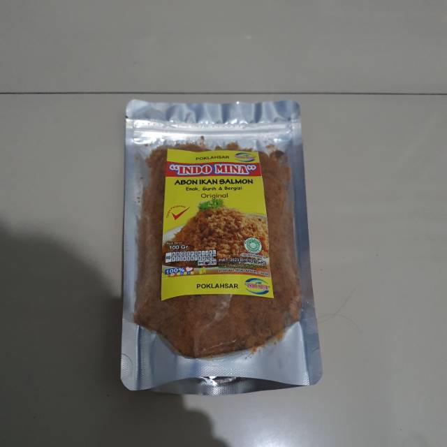 

Abon Ikan Salmon Original 100 gram Standing pouch