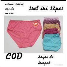 6 Pcs Celana Dalam Wanita Import Ni One Original Termurah - CD Ni One Import Original Bisa Bayar COD