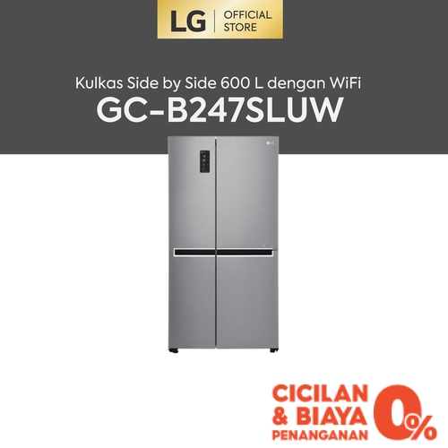 LG Kulkas Side by Side GC-B247SLUW [679L / 613L] | Shopee  